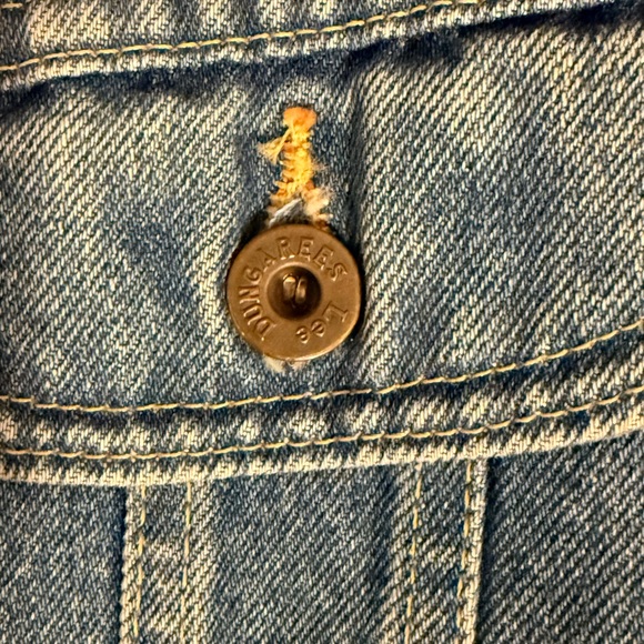 Lee Jean Jacket Vintage 90s Denim Trucker Jean Jacket USA XXL - Picture 13 of 15